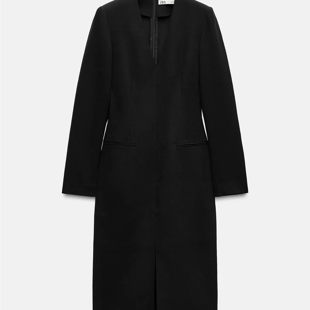 Zara Black Long Coat